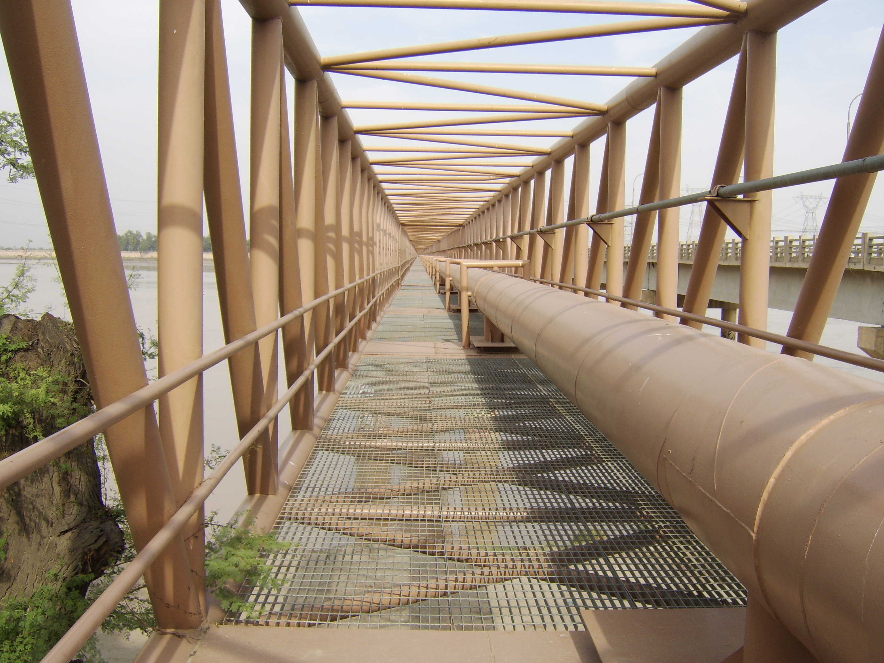 Ghazi Ghat Indus River crossing of PAPCO White Oil Pipeline